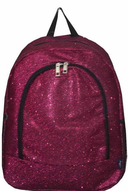 Hot Pink Shimmer Backpack-Backpacks-Deadwood South Boutique & Company-Deadwood South Boutique, Women's Fashion Boutique in Henderson, TX