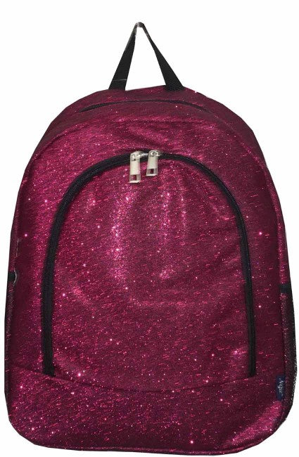 Hot Pink Shimmer Backpack-Backpacks-Deadwood South Boutique & Company-Deadwood South Boutique, Women's Fashion Boutique in Henderson, TX