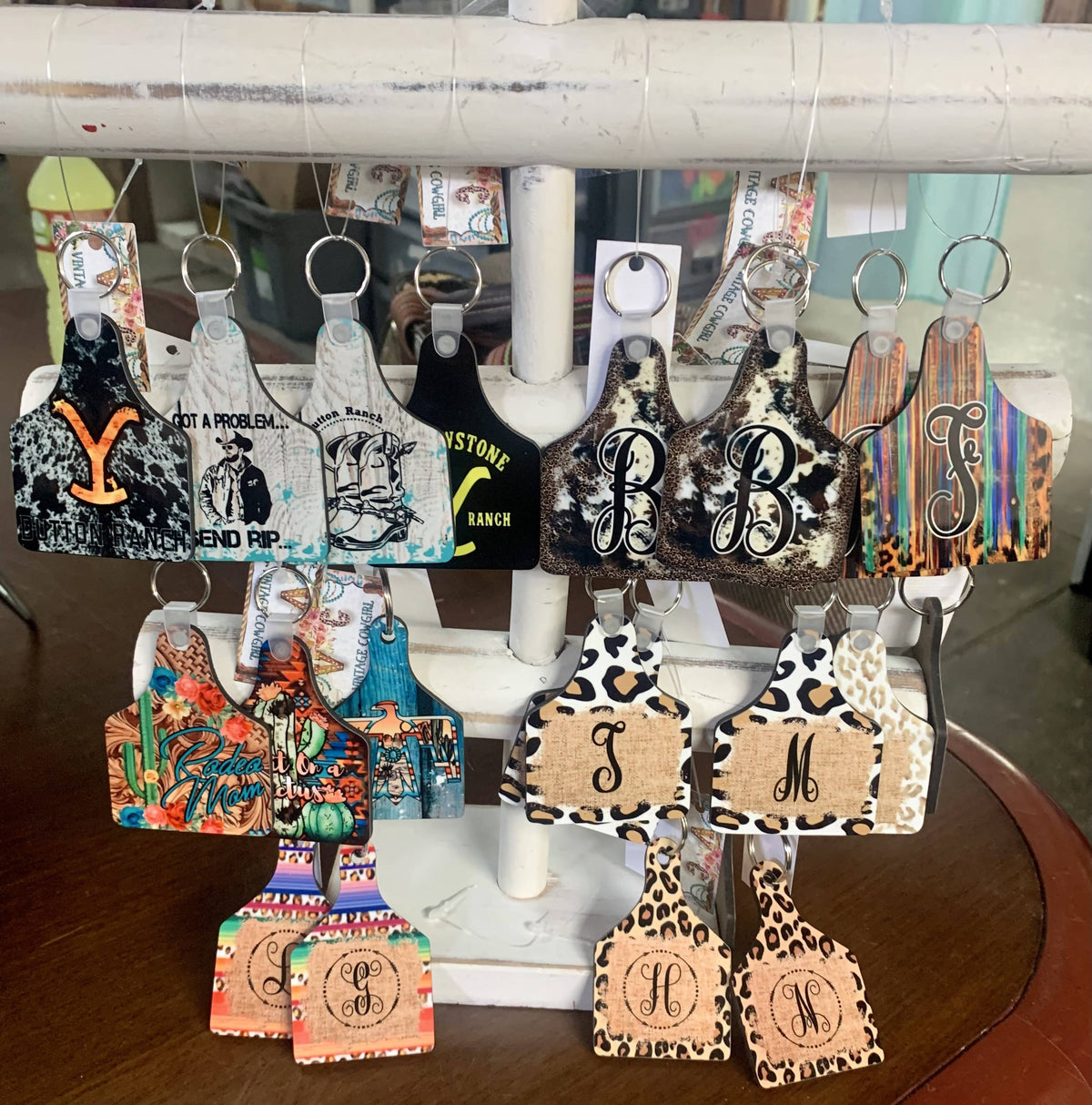 Key Chains-Keychains-Vintage Cowgirl-Deadwood South Boutique, Women's Fashion Boutique in Henderson, TX