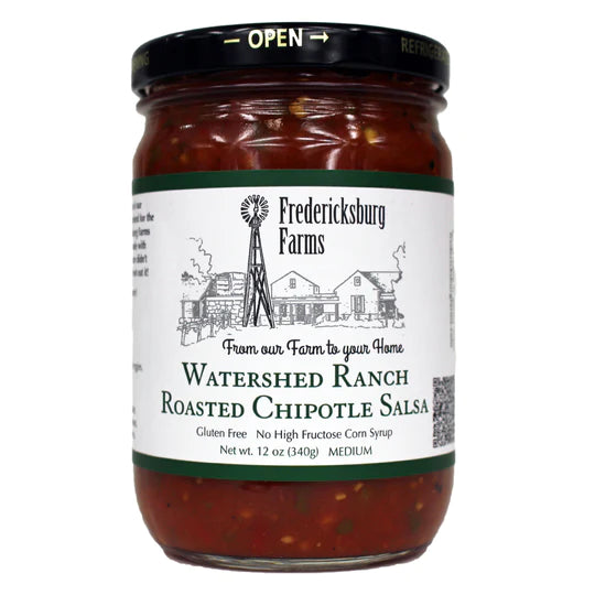 Fredericksburg Farms Watershed Ranch Roasted Chipotle Salsa-Gourmet Foods-Deadwood South Boutique & Company-Deadwood South Boutique, Women's Fashion Boutique in Henderson, TX