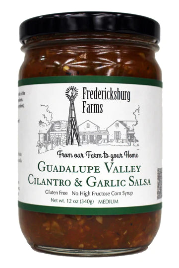 Fredericksburg Farms Guadalupe Valley Cilantro & Garlic Salsa-Gourmet Foods-Deadwood South Boutique & Company-Deadwood South Boutique, Women's Fashion Boutique in Henderson, TX
