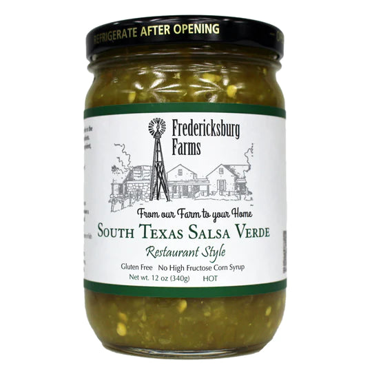 Fredericksburg Farms South Texas Salsa Verde-Gourmet Foods-Deadwood South Boutique & Company-Deadwood South Boutique, Women's Fashion Boutique in Henderson, TX