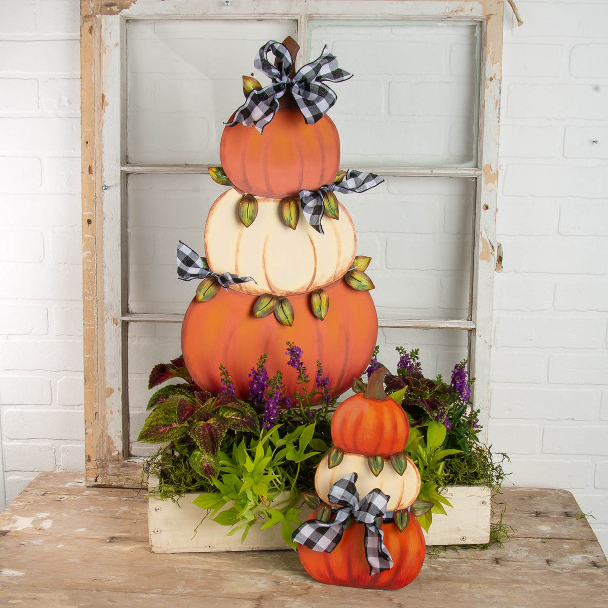 RTC Large Pumpkin Metal Topiary-Home Decor-Deadwood South Boutique & Company-Deadwood South Boutique, Women's Fashion Boutique in Henderson, TX