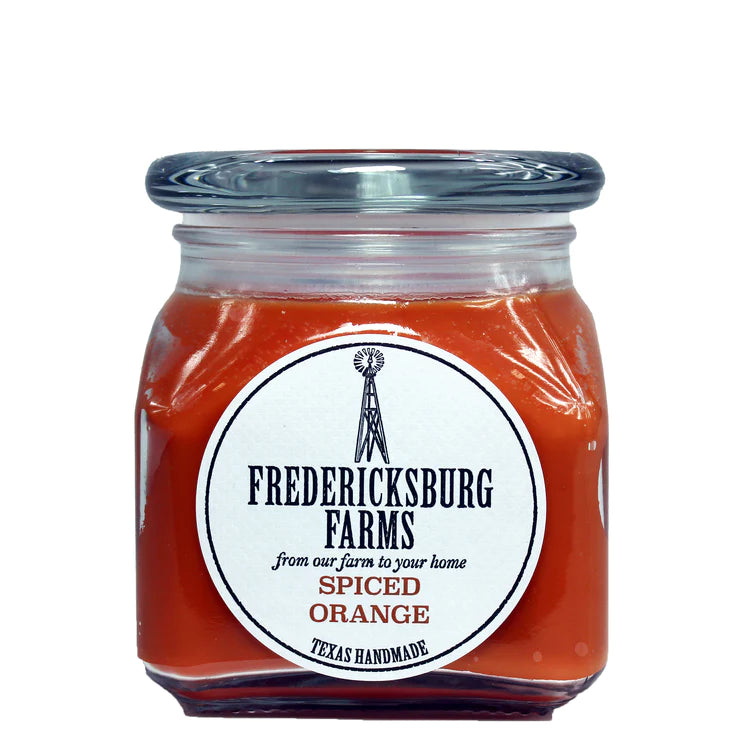 Fredericksburg Farms Spiced Orange 10oz Candle-Candles-Deadwood South Boutique & Company-Deadwood South Boutique, Women's Fashion Boutique in Henderson, TX