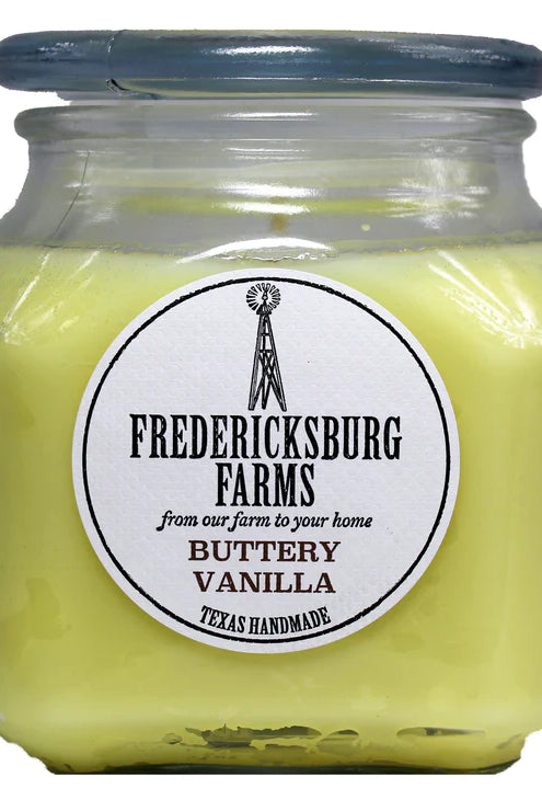 Fredericksburg Farms Buttery Vanilla 20oz Candle-Home Decor & Gifts-Deadwood South Boutique & Company-Deadwood South Boutique, Women's Fashion Boutique in Henderson, TX
