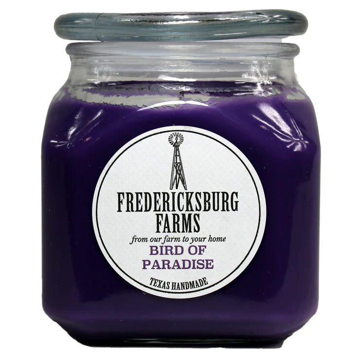 Fredericksburg Farms Bird of Paradise 20oz Candle