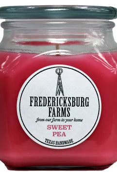 Fredericksburg Farms Sweet Pea 20oz Candle-Candles-Deadwood South Boutique & Company-Deadwood South Boutique, Women's Fashion Boutique in Henderson, TX