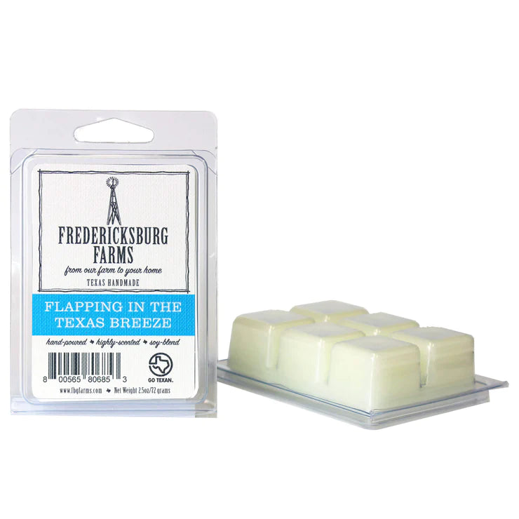 Fredericksburg Farms Flapping In The Texas Breeze Wax Melt-Home Decor & Gifts-Deadwood South Boutique & Company-Deadwood South Boutique, Women's Fashion Boutique in Henderson, TX