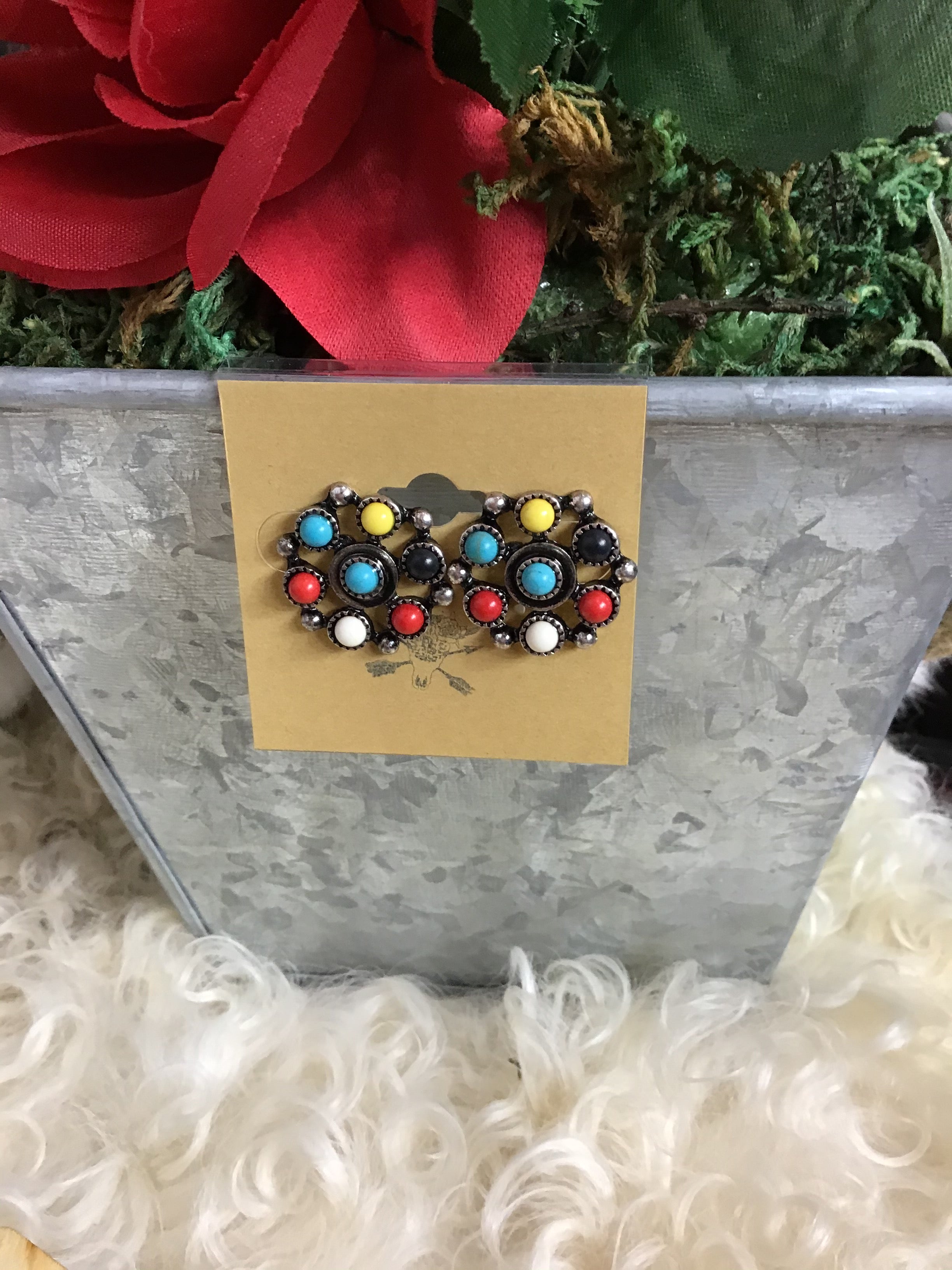 The Emerson Stud Earrings-Earrings-Deadwood South Boutique & Company-Deadwood South Boutique, Women's Fashion Boutique in Henderson, TX