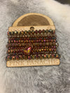 Pink Panache 9 Strand Bracelet Set