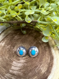 Campitos & Sterling Silver Stud Earrings-Earrings-Deadwood South Boutique & Company-Deadwood South Boutique, Women's Fashion Boutique in Henderson, TX