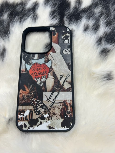 Livestock Iphone Cases-Phone Cases-Deadwood South Boutique & Company-Deadwood South Boutique, Women's Fashion Boutique in Henderson, TX