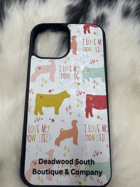 Livestock Iphone Cases-Phone Cases-Deadwood South Boutique & Company-Deadwood South Boutique, Women's Fashion Boutique in Henderson, TX