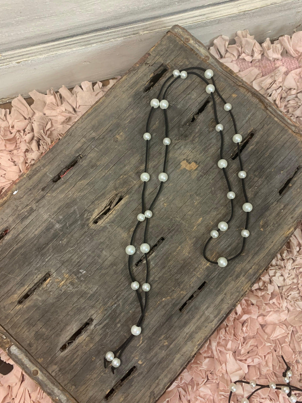 The Leatherton Pearl Necklace-Necklaces-Deadwood South Boutique & Company-Deadwood South Boutique, Women's Fashion Boutique in Henderson, TX