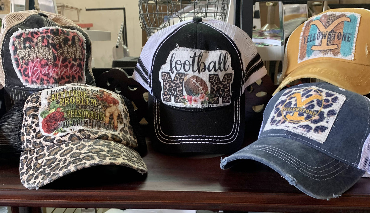 Summer Caps-Headgear-Vintage Cowgirl-Deadwood South Boutique, Women's Fashion Boutique in Henderson, TX
