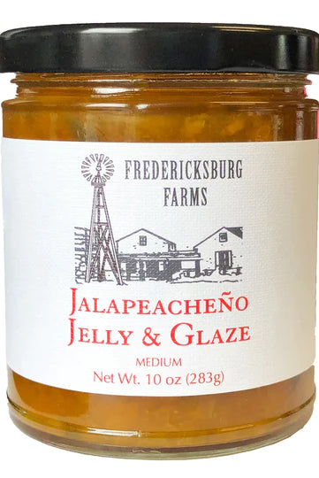 Fredericksburg Farms Jalapeacheño Jelly & Glaze-Gourmet Foods-Deadwood South Boutique & Company-Deadwood South Boutique, Women's Fashion Boutique in Henderson, TX