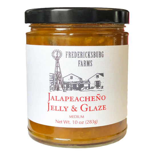Fredericksburg Farms Jalapeacheno Jelly Glaze-Gourmet Foods-Deadwood South Boutique & Company-Deadwood South Boutique, Women's Fashion Boutique in Henderson, TX