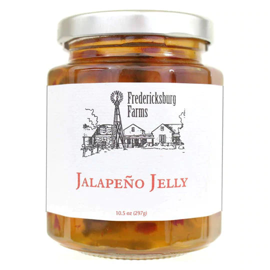 Fredericksburg Farms Jalapeno Jelly-Gourmet Foods-Deadwood South Boutique & Company-Deadwood South Boutique, Women's Fashion Boutique in Henderson, TX