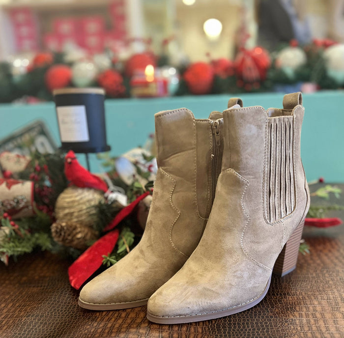 Sandy Bootie-Boots-Vintage Cowgirl-Deadwood South Boutique, Women's Fashion Boutique in Henderson, TX