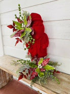 Flocked Santa-Home decor-The Sassy Front Porch-Deadwood South Boutique, Women's Fashion Boutique in Henderson, TX