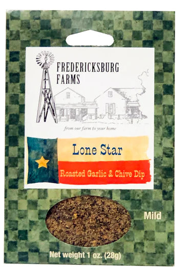 Fredericksburg Farms Lonestar Roasted Garlic & Chive Dip Mix-Gourmet Foods-Deadwood South Boutique & Company-Deadwood South Boutique, Women's Fashion Boutique in Henderson, TX