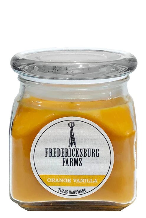 Fredericksburg Farms Orange Vanilla 10oz Candle-Home Decor & Gifts-Deadwood South Boutique & Company-Deadwood South Boutique, Women's Fashion Boutique in Henderson, TX