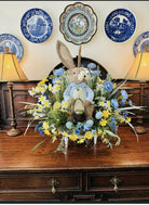 Blue Bunny Centerpiece-Home decor-The Sassy Front Porch-Deadwood South Boutique, Women's Fashion Boutique in Henderson, TX