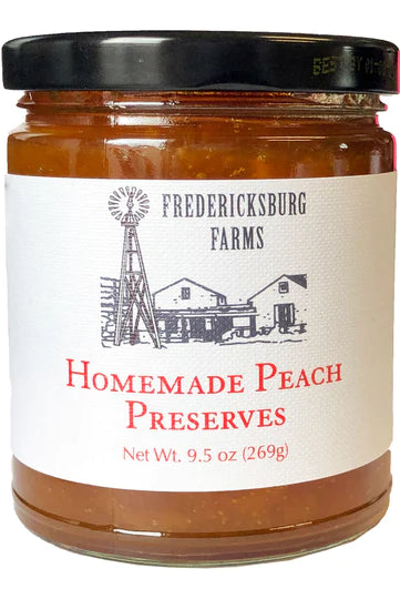 Fredericksburg Farms Homemade Peach Preserves-Gourmet Foods-Deadwood South Boutique & Company-Deadwood South Boutique, Women's Fashion Boutique in Henderson, TX