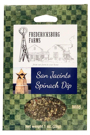 Fredericksburg Farms San Jacinto Spinach Dip Mix-Gourmet Foods-Deadwood South Boutique & Company-Deadwood South Boutique, Women's Fashion Boutique in Henderson, TX