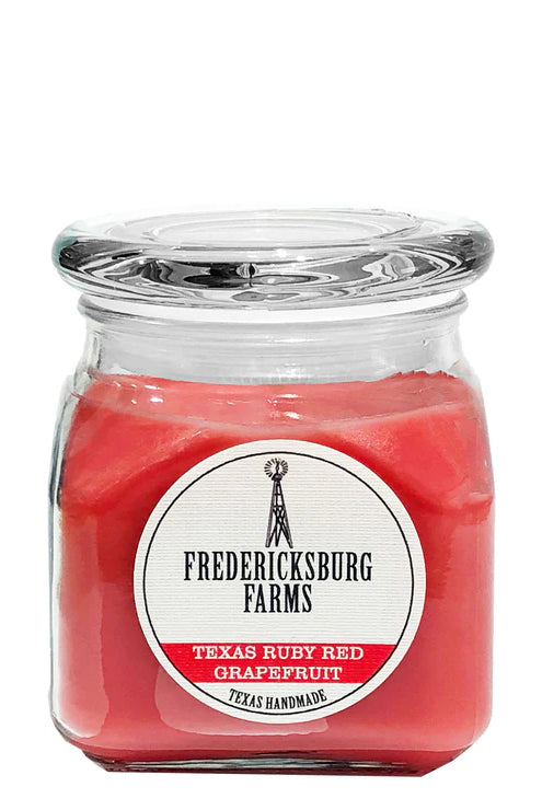 Fredericksburg Farms Texas Ruby Red Grapefruit 10oz Candle-Candles-Deadwood South Boutique & Company-Deadwood South Boutique, Women's Fashion Boutique in Henderson, TX