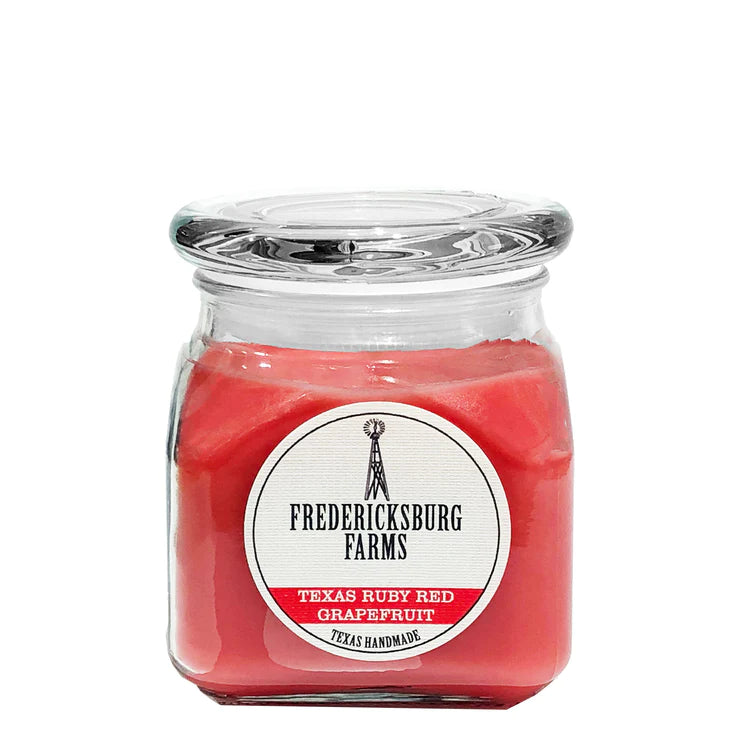 Fredericksburg Farms Texas Ruby Red Grapefruit 10oz Candle-Candles-Deadwood South Boutique & Company-Deadwood South Boutique, Women's Fashion Boutique in Henderson, TX