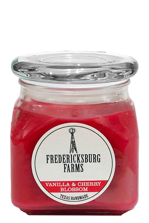 Fredericksburg Farms Vanilla & Cherry Blossom 10oz Candle-Home Decor & Gifts-Deadwood South Boutique & Company-Deadwood South Boutique, Women's Fashion Boutique in Henderson, TX
