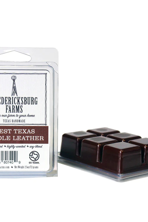 Fredericksburg Farms West Texas Saddle Leather Wax Melts-Home Decor & Gifts-Deadwood South Boutique & Company-Deadwood South Boutique, Women's Fashion Boutique in Henderson, TX