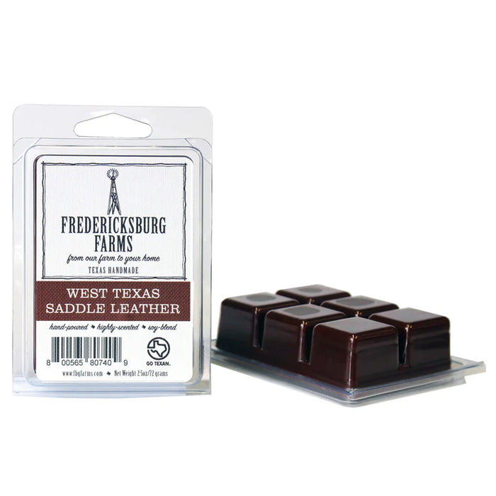 Fredericksburg Farms West Texas Saddle Leather Wax Melts-Home Decor & Gifts-Deadwood South Boutique & Company-Deadwood South Boutique, Women's Fashion Boutique in Henderson, TX