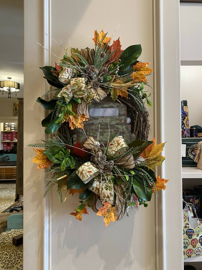 Hunting wreath-Wreath-The Sassy Front Porch-Deadwood South Boutique, Women's Fashion Boutique in Henderson, TX