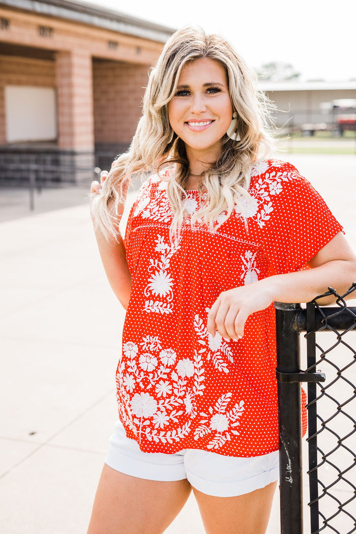 The Anderson Top-Short Sleeves-Deadwood South Boutique & Company-Deadwood South Boutique, Women's Fashion Boutique in Henderson, TX