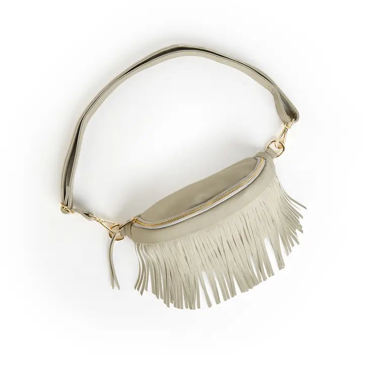 Suede Fringe Hip Bum Bag Deadwood South Boutique Company