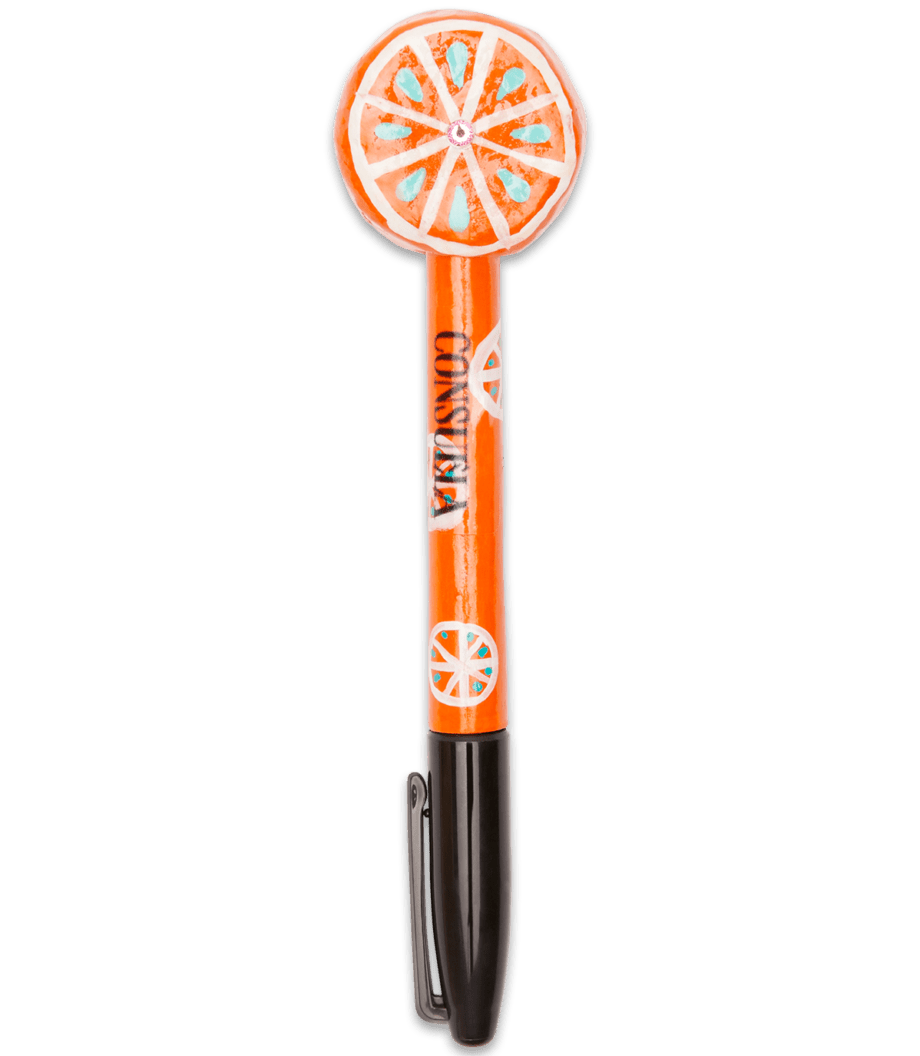 Consuela Orange Citrus Marker - Deadwood South Boutique & Company LLC