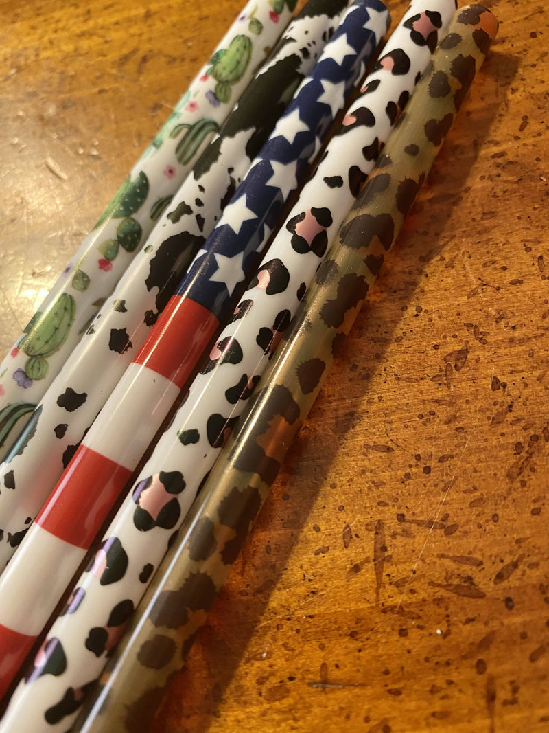 Plastic Reusable Straw-straws-Checkered Chick Creations-Deadwood South Boutique, Women's Fashion Boutique in Henderson, TX