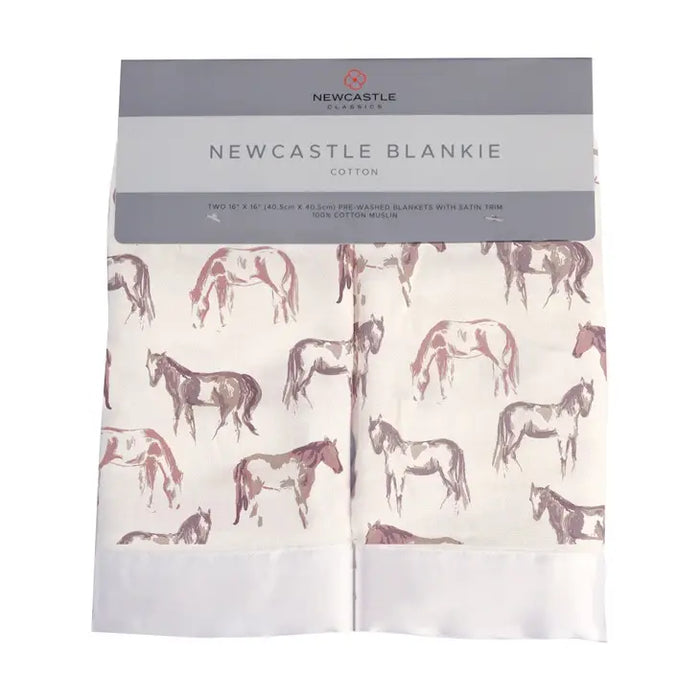 Wild Horse Cotton Muslin Security Baby Blankie-Kids-Deadwood South Boutique & Company-Deadwood South Boutique, Women's Fashion Boutique in Henderson, TX