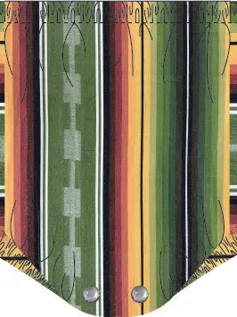 Green Serape Bubble Diaper Cover