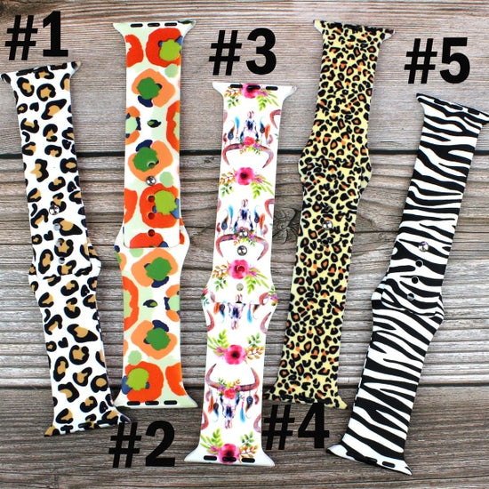 Animal Themed Apple Watch Bands-Watch Bands-Deadwood South Boutique & Company-Deadwood South Boutique, Women's Fashion Boutique in Henderson, TX