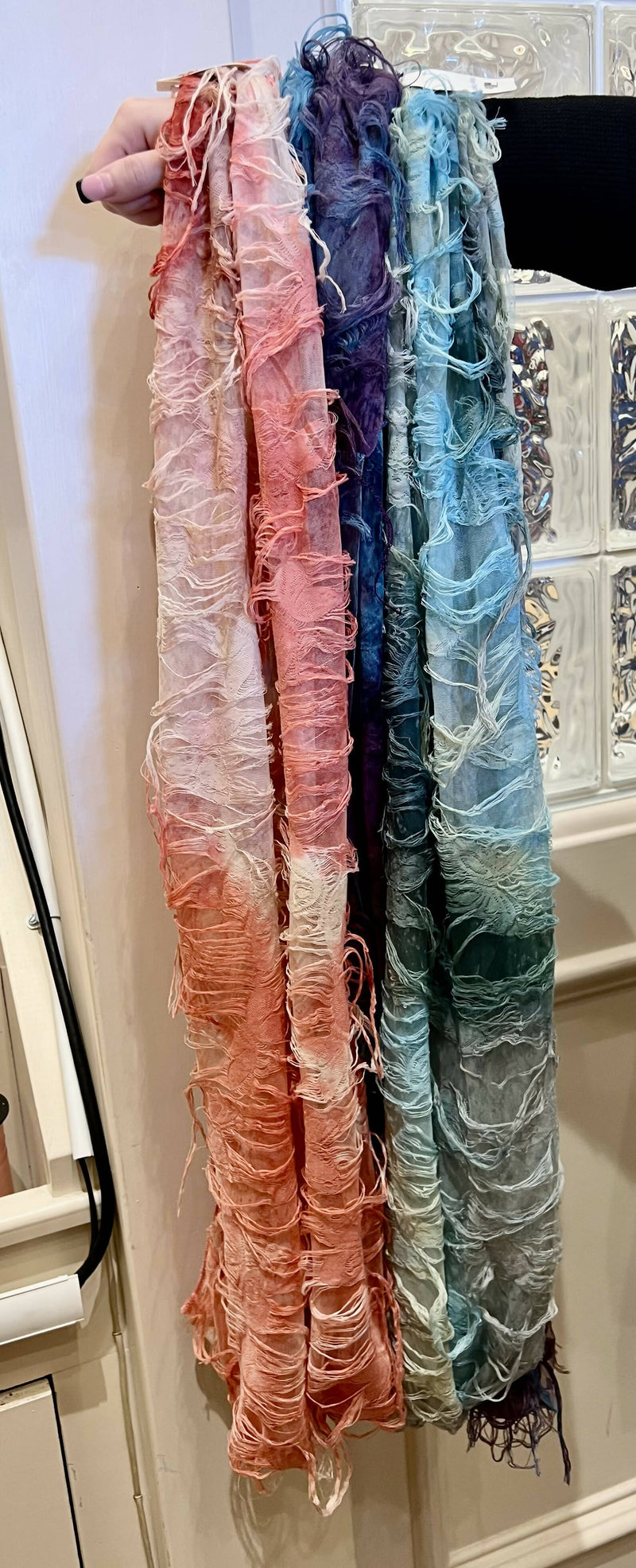 Ombre Butterfly Scarf-Scarves-Vintage Cowgirl-Deadwood South Boutique, Women's Fashion Boutique in Henderson, TX