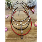 Silver Sead Bead Thunderbird Choker-Chokers-Deadwood South Boutique & Company-Deadwood South Boutique, Women's Fashion Boutique in Henderson, TX