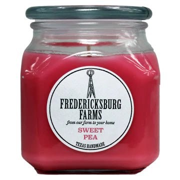 Fredericksburg Farms Sweet Pea 20oz Candle - Deadwood South Boutique & Company LLC