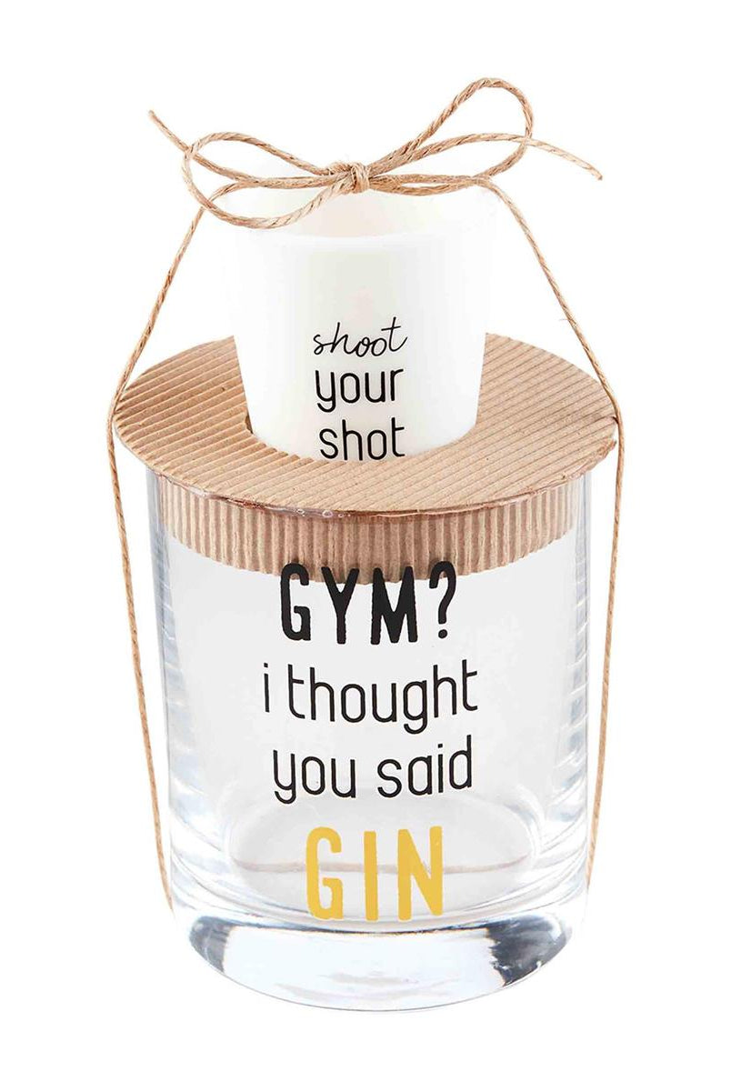 Mud Pie Gin Dof & Shot Glass Set-Home Decor & Gifts-Deadwood South Boutique & Company-Deadwood South Boutique, Women's Fashion Boutique in Henderson, TX