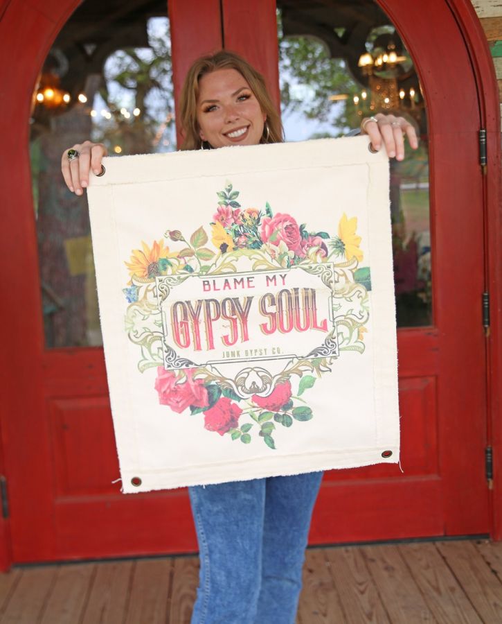 Gypsy Soul Canvas - Deadwood South Boutique & Company LLC