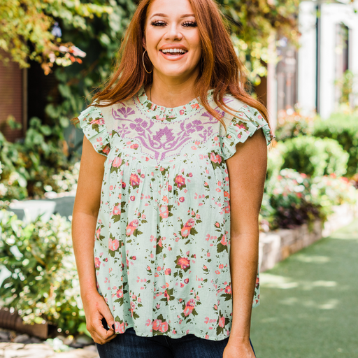 The Heidi Top-Short Sleeves-Deadwood South Boutique & Company-Deadwood South Boutique, Women's Fashion Boutique in Henderson, TX