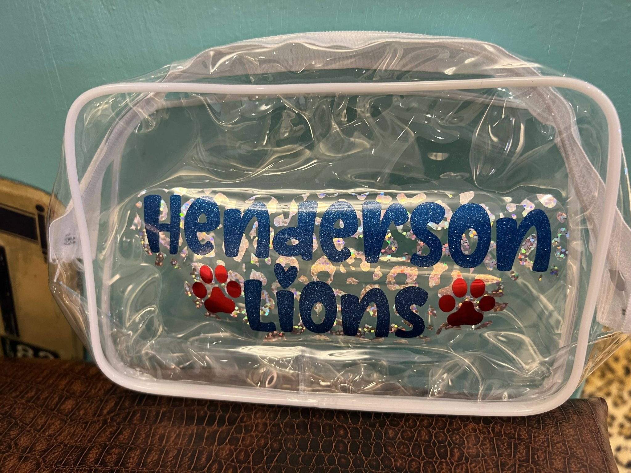 Henderson Lions Makeup Bag Small - Deadwood South Boutique & Company LLC