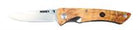 Hooey Maple Burl Liner Lock Thumb Stud Folders Knife - Deadwood South Boutique & Company LLC